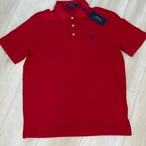 RALPH LAUREN Red Polo Shirt